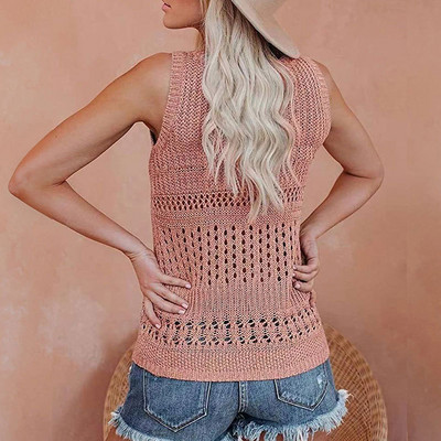 Летен потник от тънко плетиво