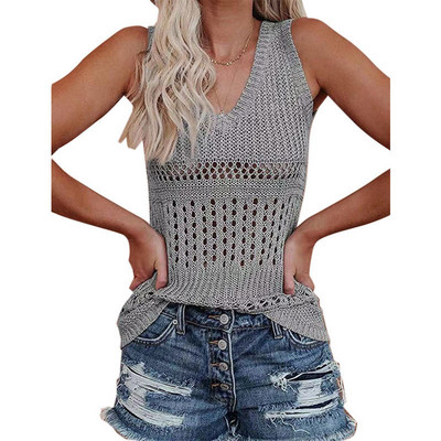 Летен потник от тънко плетиво