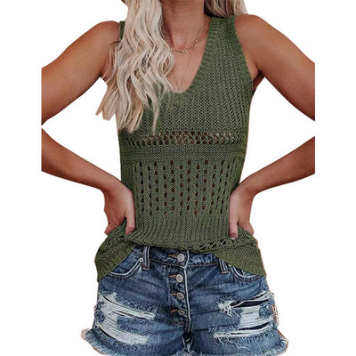 Летен потник от тънко плетиво