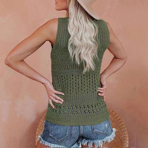 Летен потник от тънко плетиво 