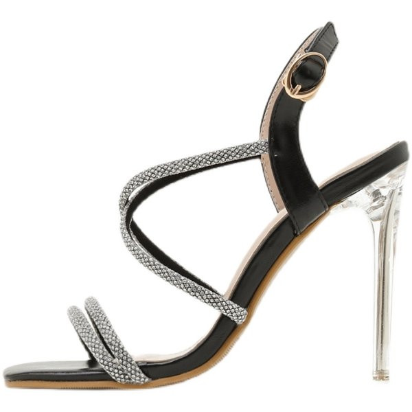 Елегантни дамски сандали на висок 11.5см ток