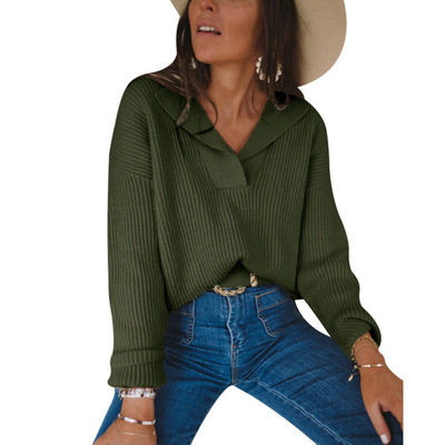 Ежедневна блуза с шпиц деколте