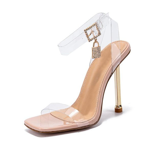 Модерни дамски сандали с силиконова каишка 