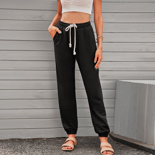 Ženske sportske hlače s elastičnim strukom