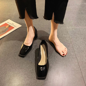 Модерни дамски обувки с висок ток 7см или 6см