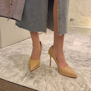 Елегантни дамски обувки с висок 11 см ток 