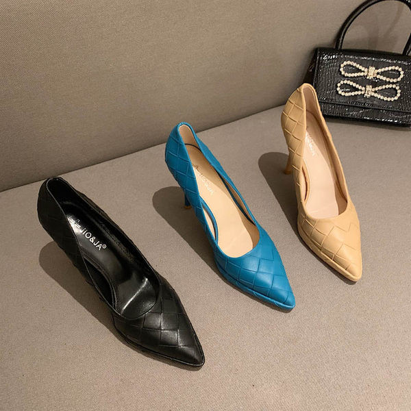 Елегантни дамски обувки с висок 11 см ток 