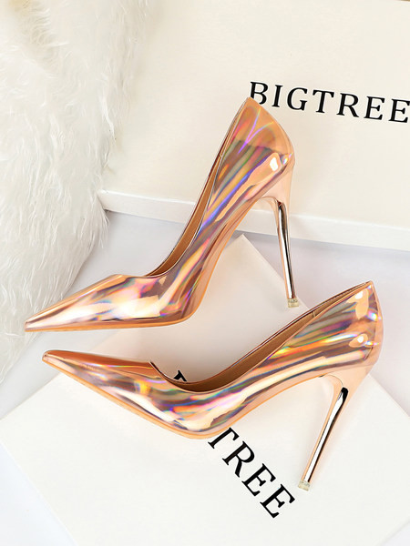 Νέο μοντέλο γυναικεία παπούτσια μυτερό μοντέλο - ψηλοτάκουνα