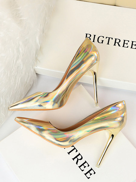 Νέο μοντέλο γυναικεία παπούτσια μυτερό μοντέλο - ψηλοτάκουνα