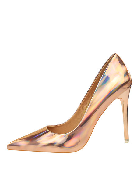 Νέο μοντέλο γυναικεία παπούτσια μυτερό μοντέλο - ψηλοτάκουνα