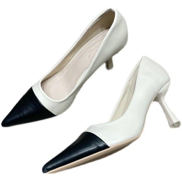 Modern cipő vékony sarkú hegyes modell nők számára