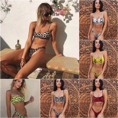 Costum de baie de damă model nou în două părți