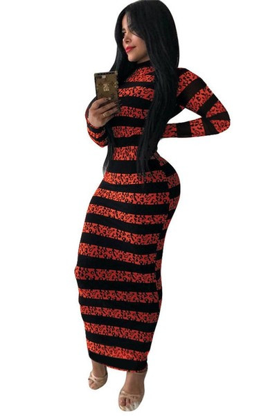 Női csíkos szerep hosszú ujjú - több színben