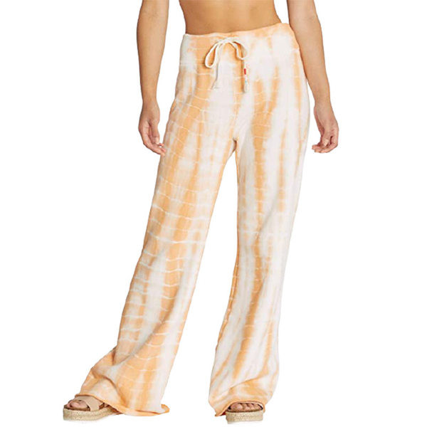 Női alkalmi nadrág derékkötővel