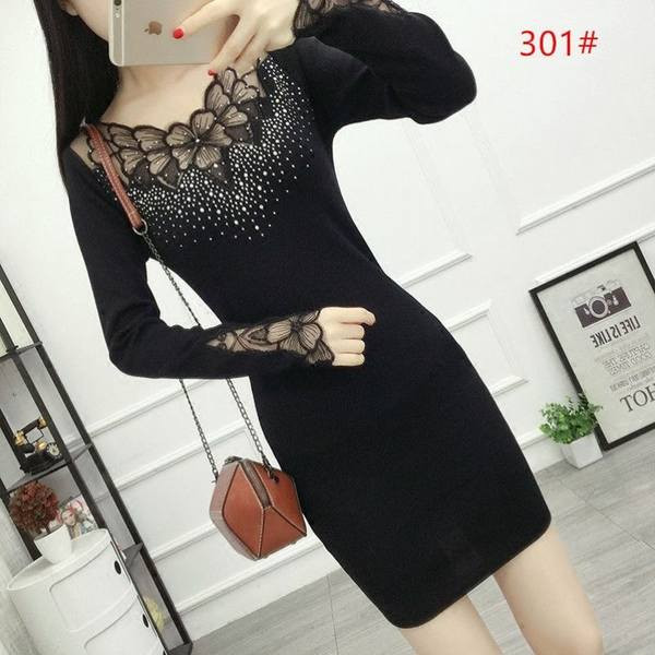 Alkalmi női ruha fekete színben - többféle modell