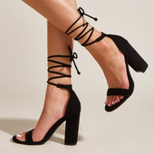 Modern női szandál vastag sarkú - római stílusú