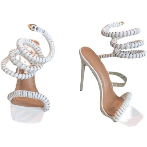 Női magas szandál 11 cm-es sarokkal