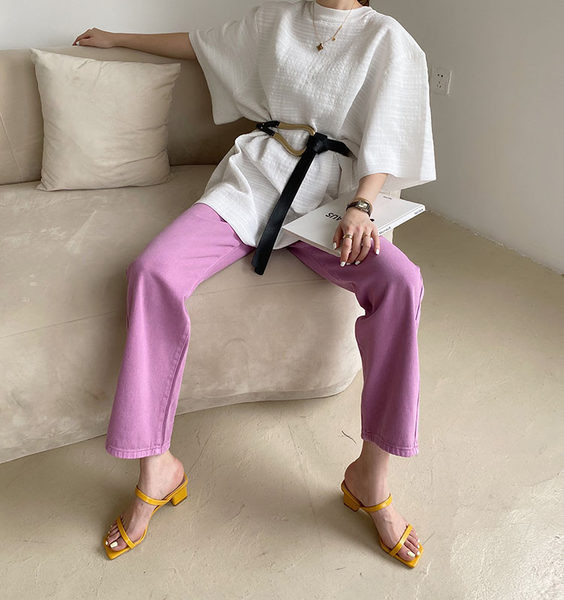 Aktuális papucs vastag sarkú