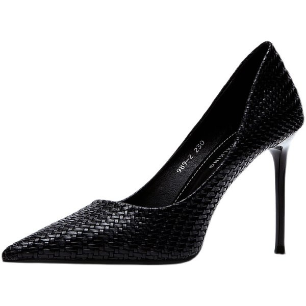 Női hegyes cipő magas vékony sarkú