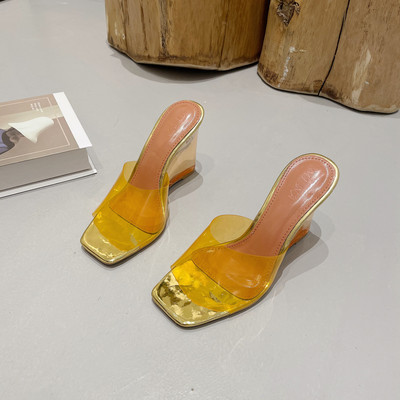 Modern női papucs szilikon pánttal