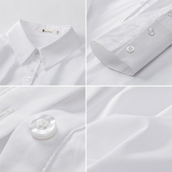 Ежедневна изчистена риза с класическа яка
