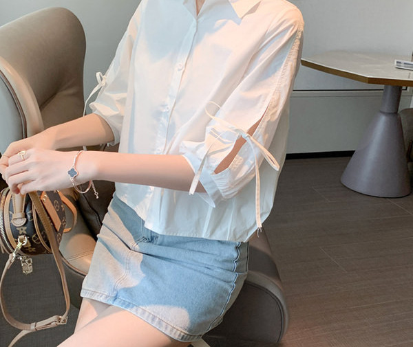 Vaba vabaaja lai 3/4 varrukatega särk