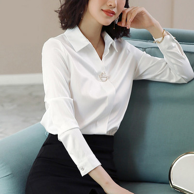 Γυναικείο πουκάμισο δύο μοντέλα με κοντό και μακρύ μανίκι με μεταλλική διακόσμηση