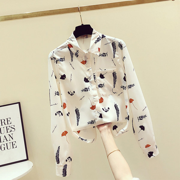 Γυναικείο πουκάμισο casual με τσέπη