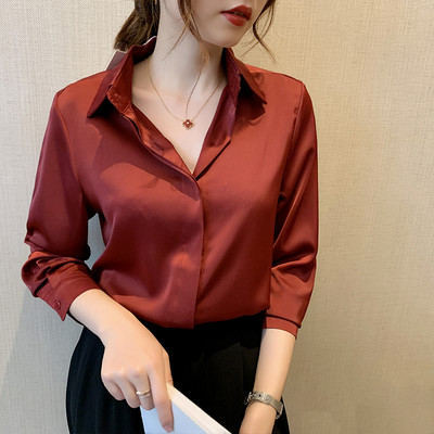 Γυναικείο πουκάμισο casual με κλασικό γιακά και κούμπωμα με κουμπιά