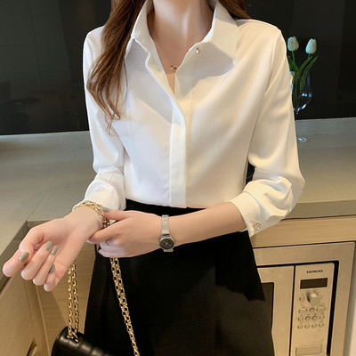 Γυναικείο πουκάμισο casual με κλασικό γιακά και κούμπωμα με κουμπιά