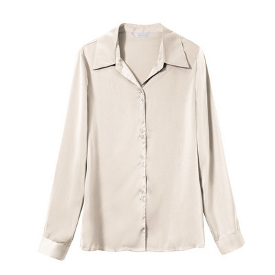 Ženska moderna košulja s dugim rukavima i kopčanjem na gumbe