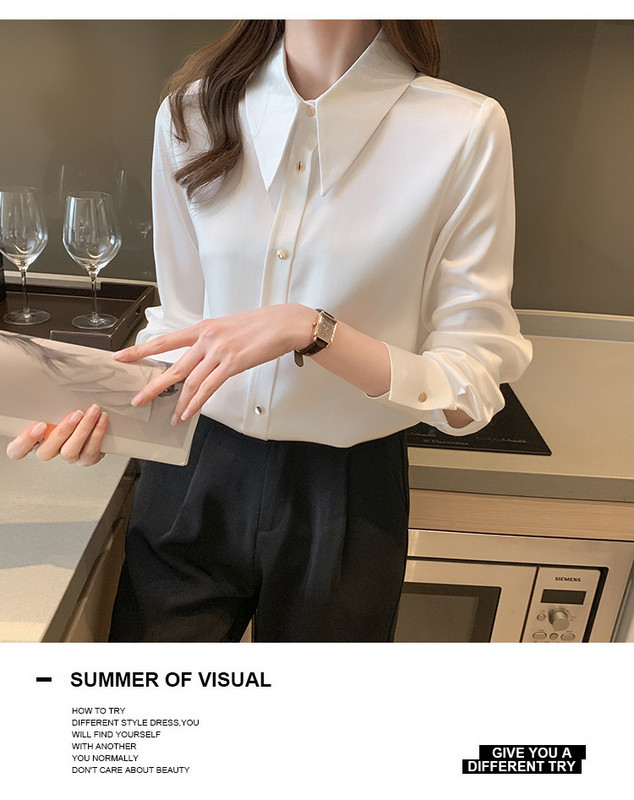 Moderna ženska košulja s klasičnom kragnom