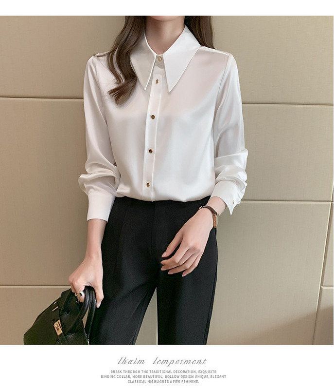 Moderna ženska košulja s klasičnom kragnom