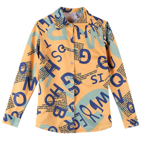 Moodne naiste särk kirjadega