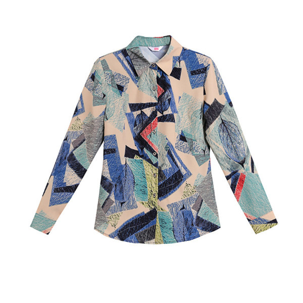 Šarena ženska košulja sa klasičnim ovratnikom - više modela