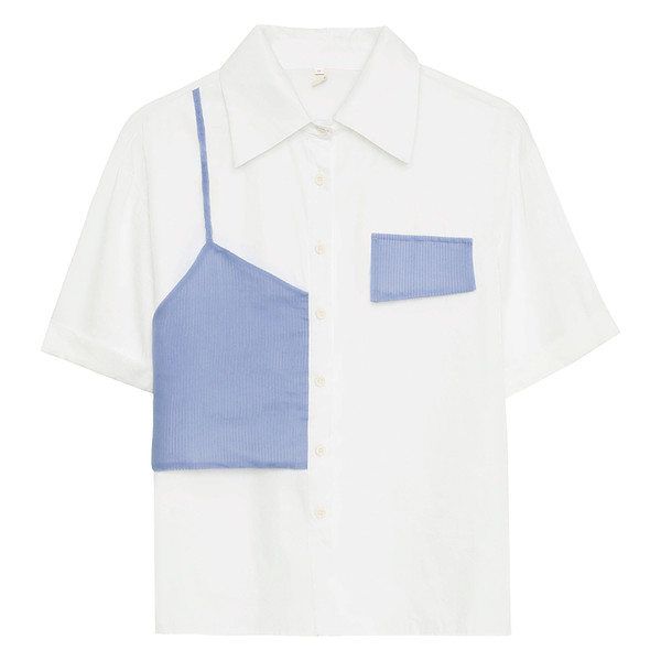 Γυναικείο πουκάμισο casual με κουμπιά