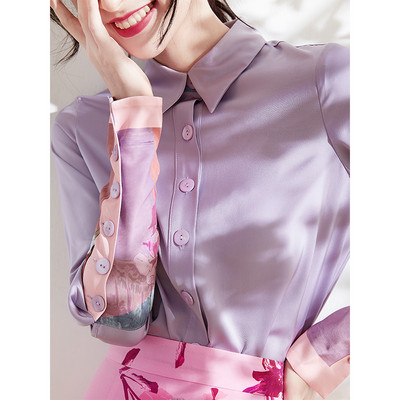 Naiste pidulik aplikatsiooniga satiinsärk