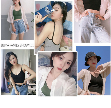 Naiste vabaaja lühike topp reguleeritavate rihmadega mitu mudelit