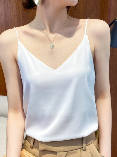 Naiste satiinist tank top tasuta mudel