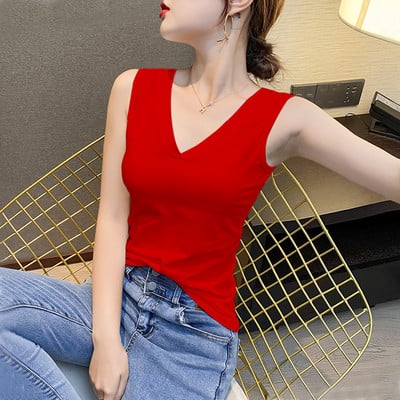 Γυναικείο μονόχρωμο φανελάκι - πολλά μοντέλα