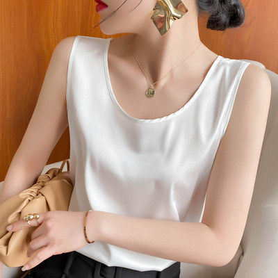 Casual γυναικείο φανελάκι με οβάλ λαιμόκοψη - απλό μοντέλο