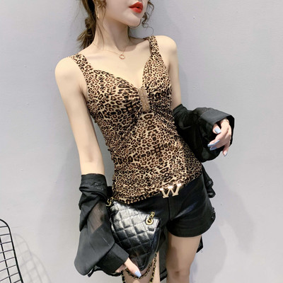 Μοντέρνο γυναικείο φανελάκι με πέτρες - σε πολλά χρώματα