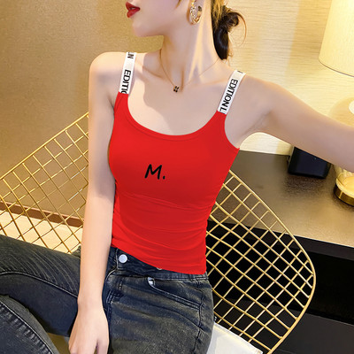 Γυναικείο φανελάκι casual μοντέλο με διάφορες εφαρμογές