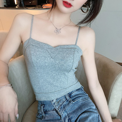 Γυναικείο τοπ με λεπτές τιράντες