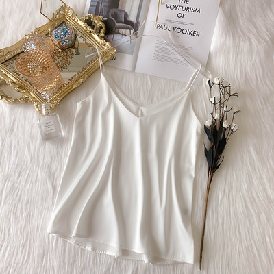 Naiste elegantne õhukeste rihmadega topp