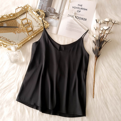 Naiste elegantne õhukeste rihmadega topp