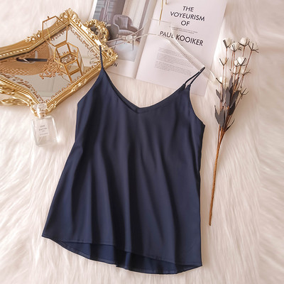 Naiste elegantne õhukeste rihmadega topp