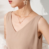 Novi model ženske majice bez rukava sa širokim naramenicama i špic izrezom