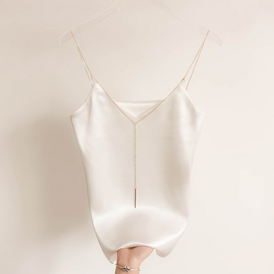 Moodne naiste tank top koos ketiga - mitut värvi