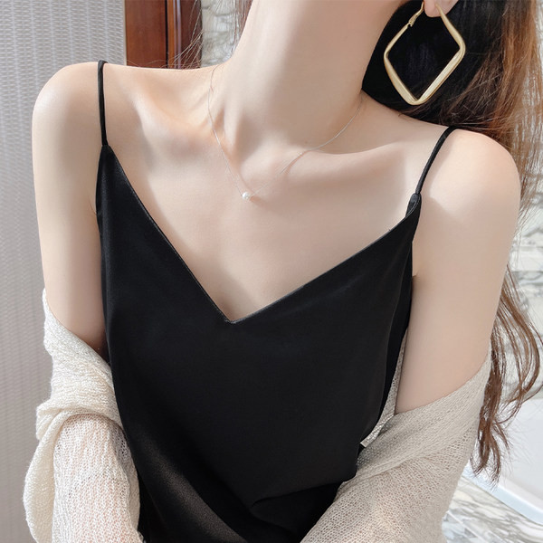 Moderna ženska majica na tanke naramenice u više boja